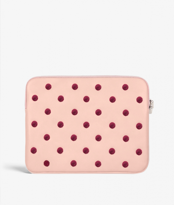 pink laptop case