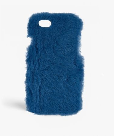 iPhone 7/8/SE Fur Princess Blue