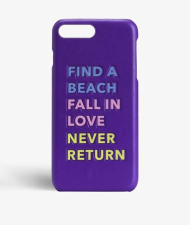iPhone 7/8 Plus Find A Beach Purple