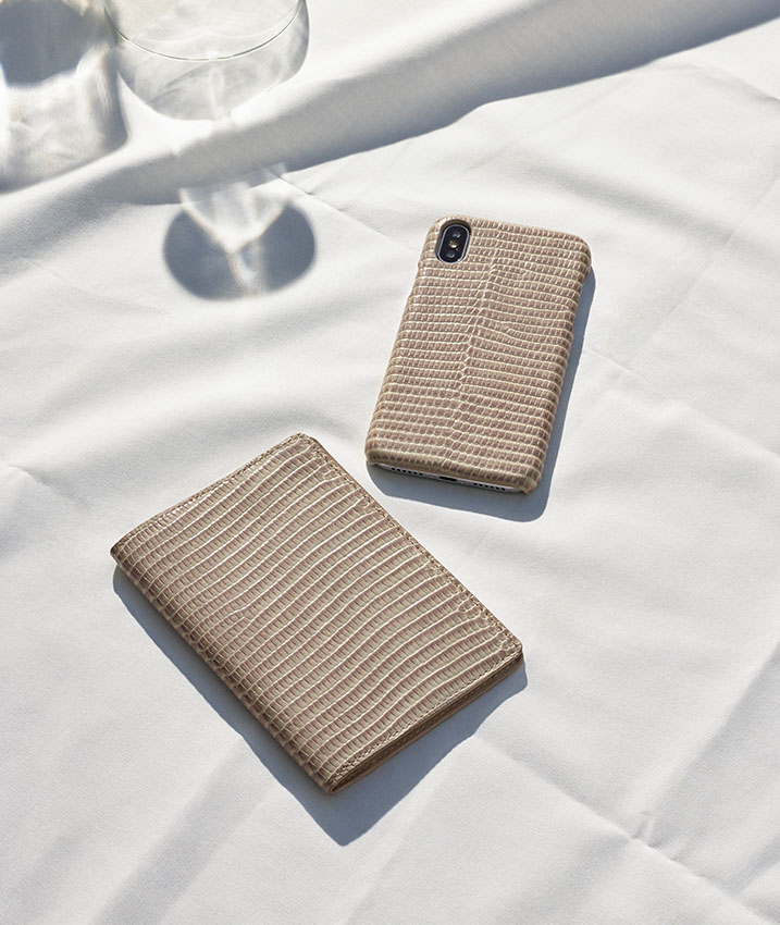 iPhone Xs Max Leather Case Varan Shell