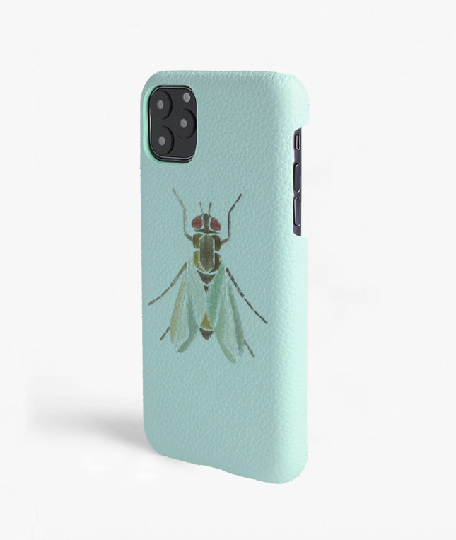 iPhone 11 Pro Max Leather Case Fly Turquoise