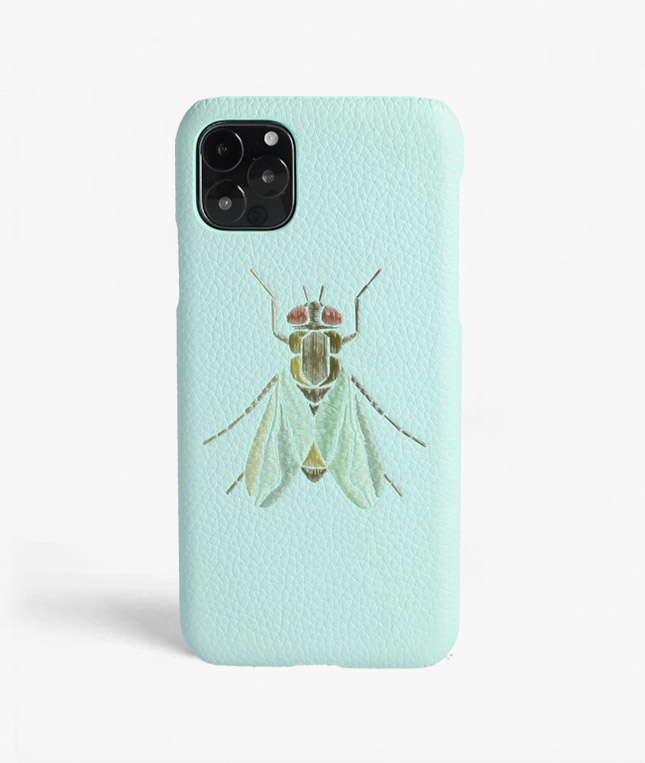iPhone 11 Pro Max Leather Case Fly Turquoise